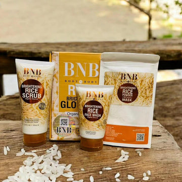BNB Brightening Rice Facial Kit for All Skin Types