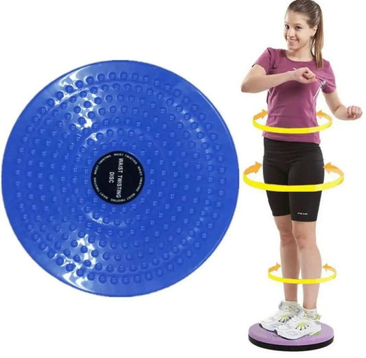 Blue Silicone Waist Twister Disc for Home Fitness