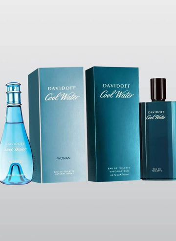 Men Cool Perfume 100ml Glass Bottle Blue