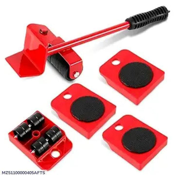 Heavy Duty Furniture Mover Tool Set Red Meta